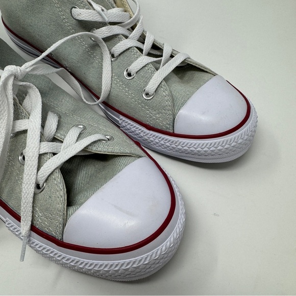 CONVERSE CHUCK TAYLOR ALL STAR HI SHOES Light Blue Denim - Picture 7 of 13